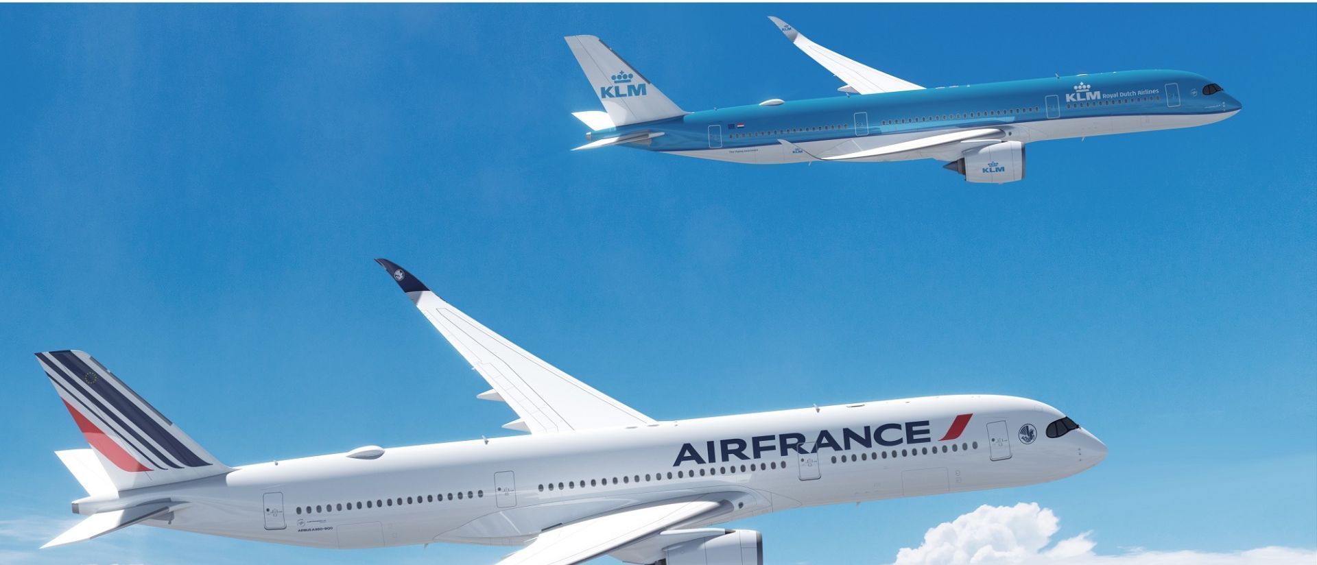 Caută bilete de avion la cursele Air France- KLM