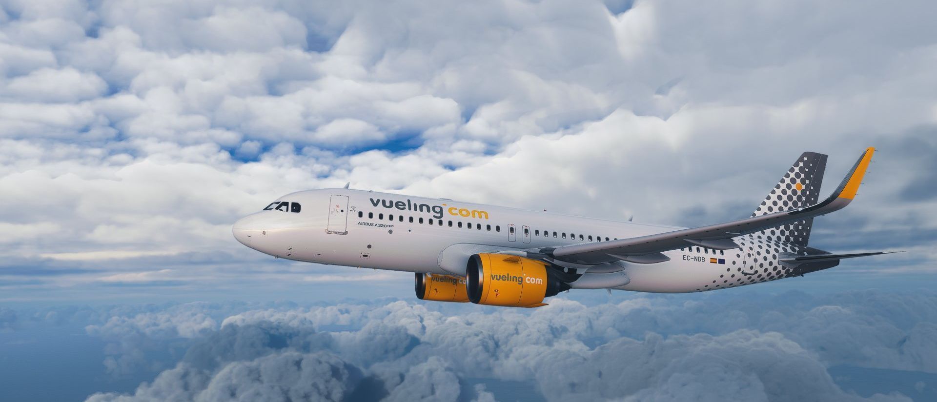 Caută bilete de avion la cursele Vueling Airlines