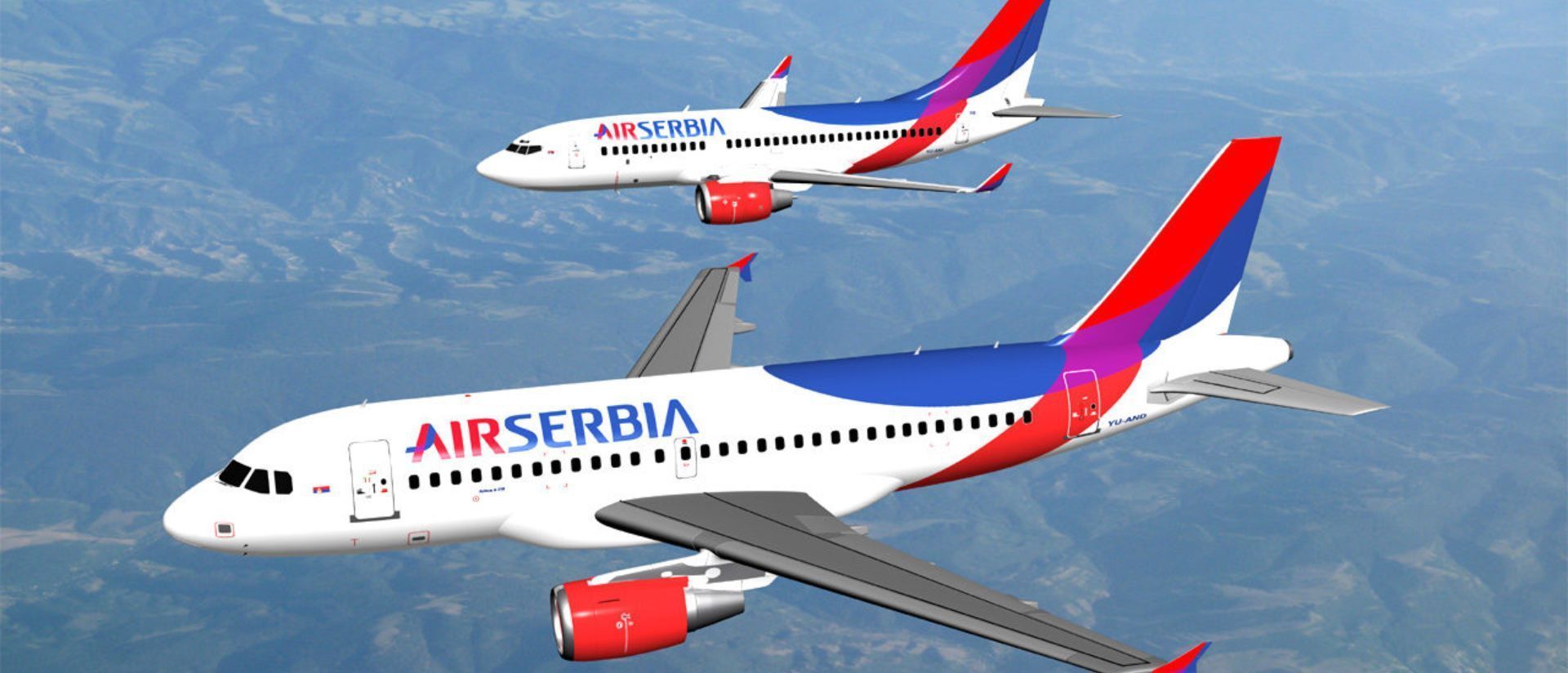 Найти авиабилеты на рейсы  Air Serbia