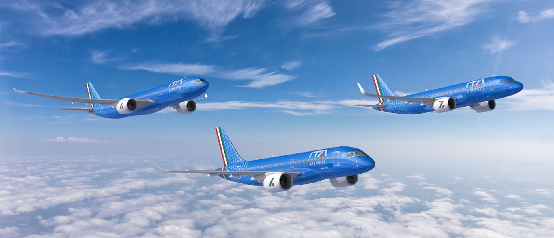 Caută bilete de avion la cursele ITA Airways
