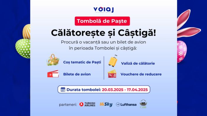 Promoție de Paști cu Voiaj International