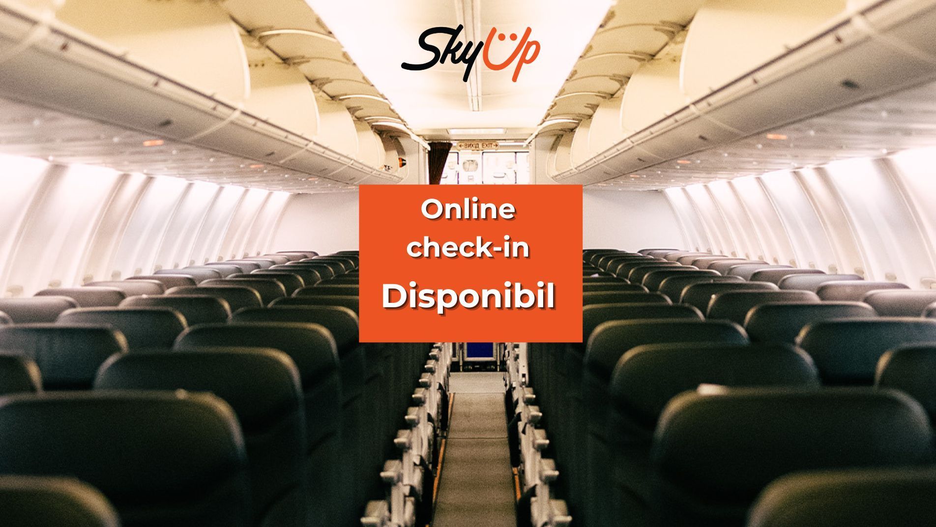 Check-in online disponibil pentru zborurile SkyUp din Chișinău