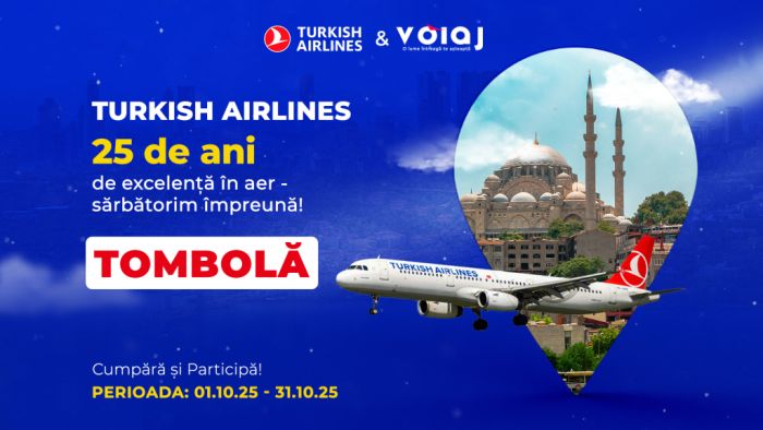 Розыгрыш Turkish Airlines – 25 лет совершенства в воздухе