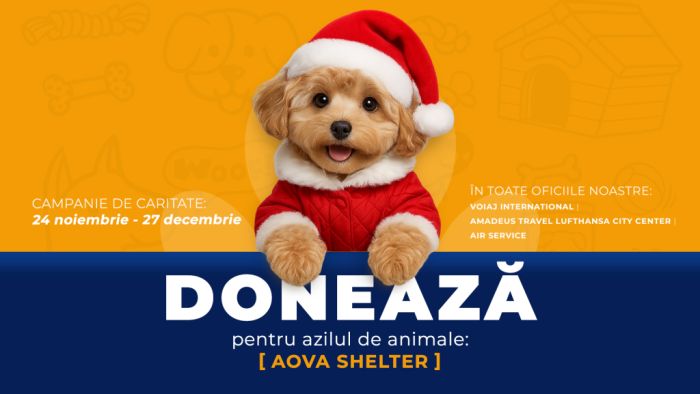 Dăruim Împreună – Campania de Crăciun Voiaj International