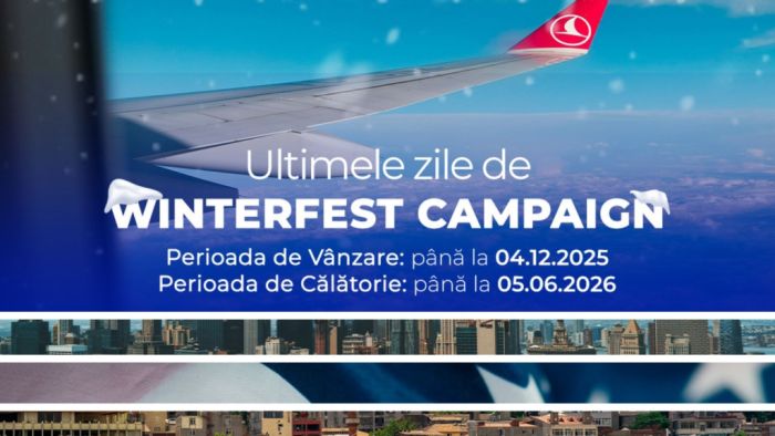 Promotii Winterfest Turkish Airlines