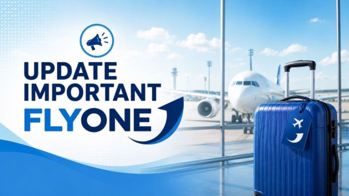 FLYONE modifică regulile de online check-in din 1 iunie 2026 pentru tarifele Advantage, Loyal, Standard și Light pe zborurile din și spre Chișinău