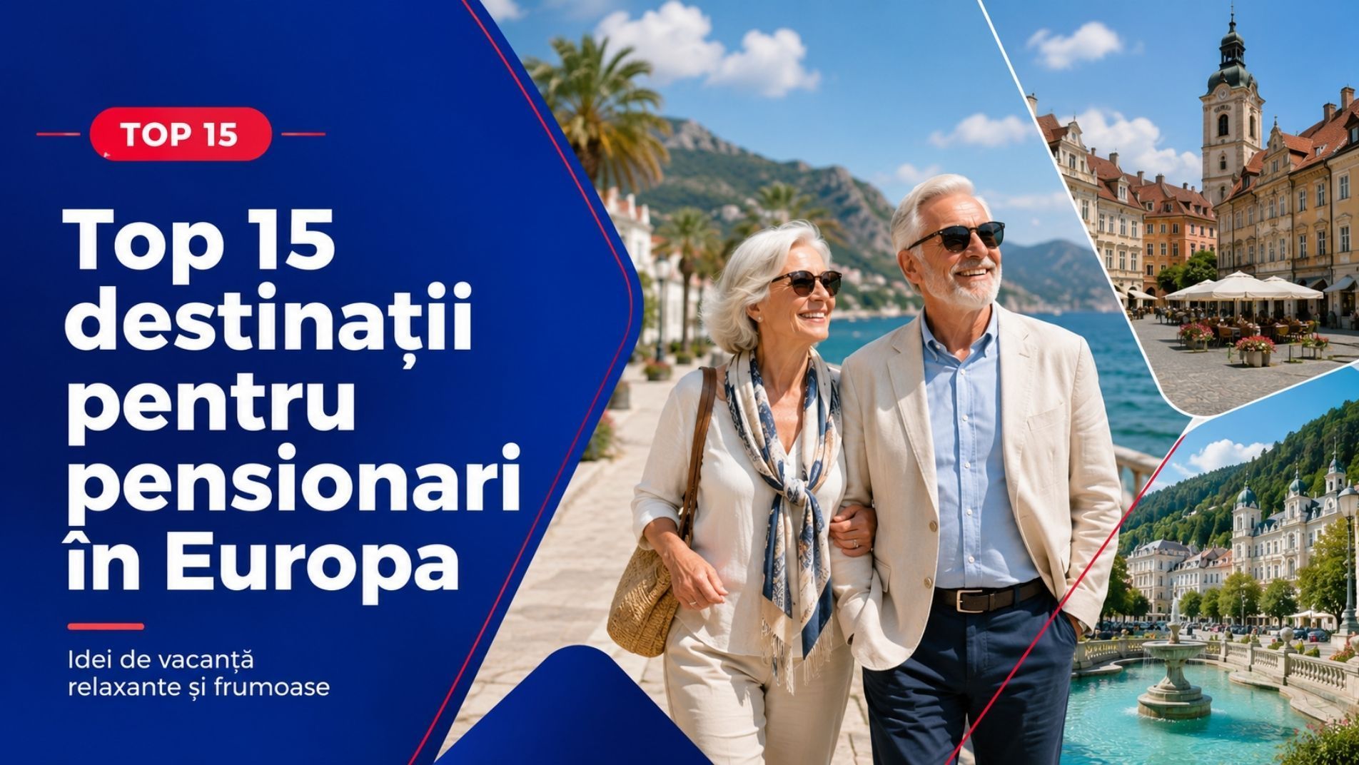 Destinații europene ideale pentru pensionari