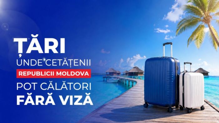 Destinații fără viză pentru cetățenii Republicii Moldova