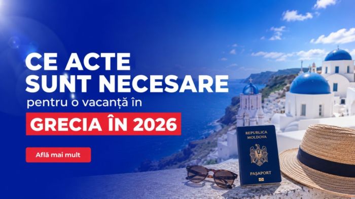 Documentele necesare pentru o vacanță în Grecia în 2026