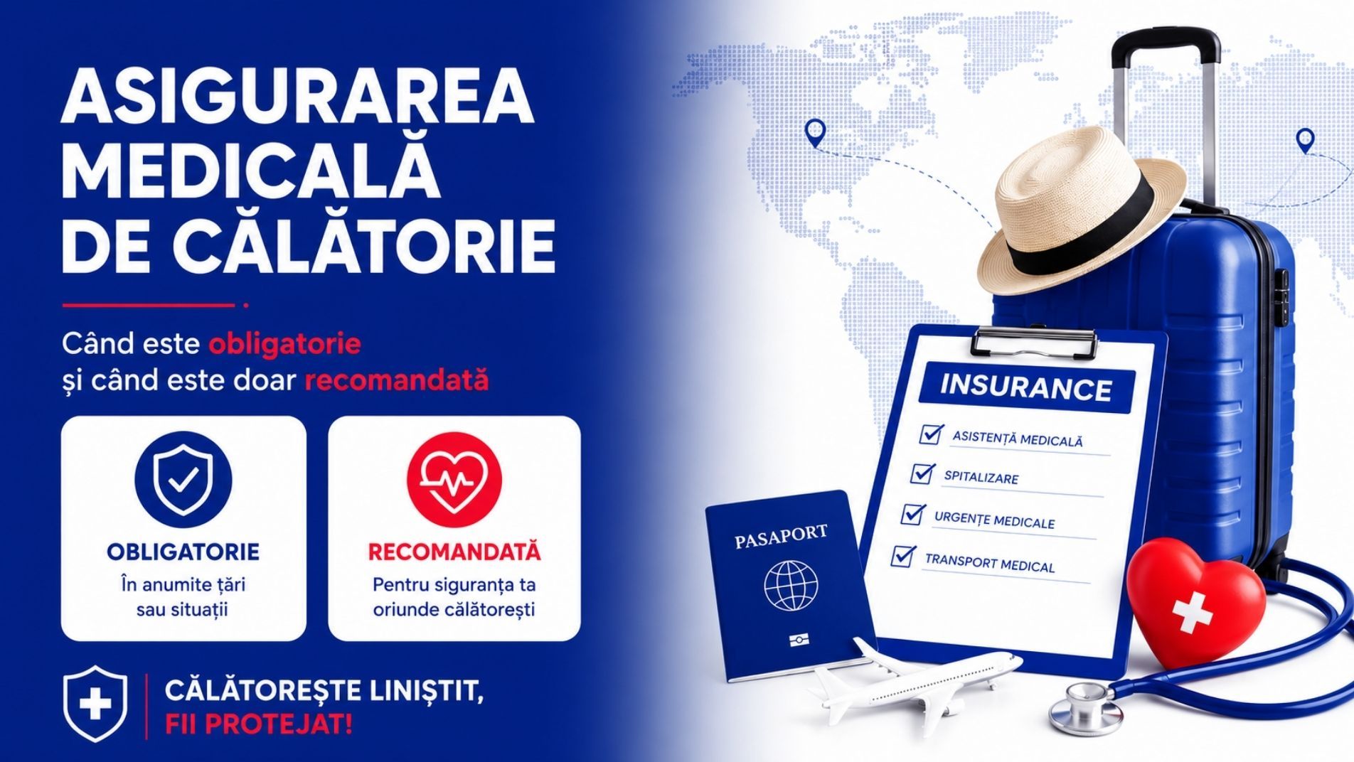 Asigurare medicală pentru călătorii în străinătate