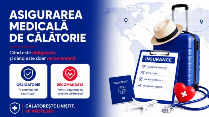 Asigurare medicală pentru călătorii în străinătate