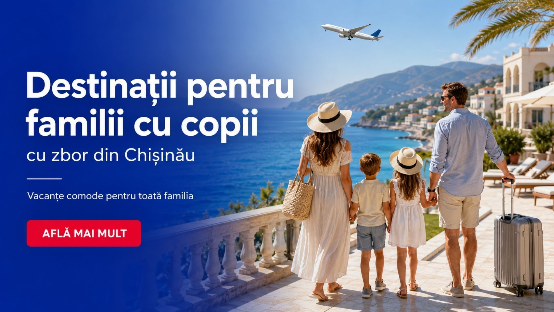 Vacanță în familie cu plecare din Chișinău