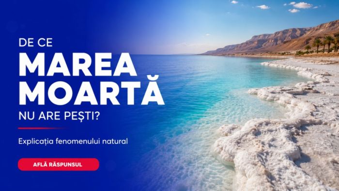 Marea Moartă – fenomen natural unic