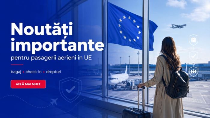 Noile reguli UE pentru pasagerii aerieni