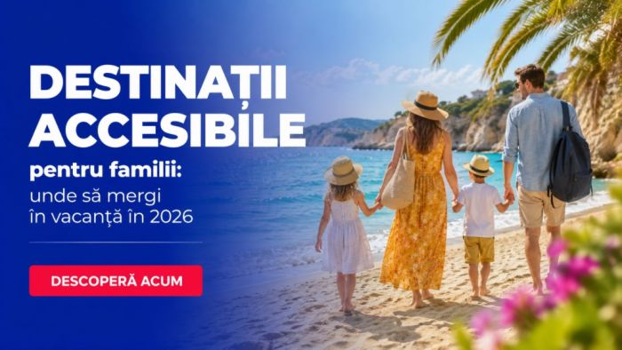 Destinații accesibile pentru vacanțe în familie