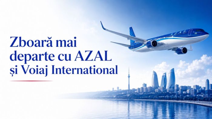 Zboruri AZAL din Chișinău cu conexiune prin Baku