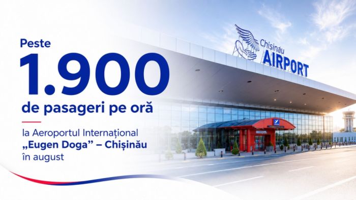 Trafic intens la Aeroportul Internațional „Eugen Doga” – Chișinău