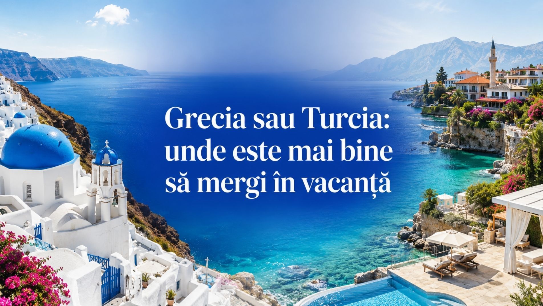 Grecia sau Turcia pentru vacanța de vară