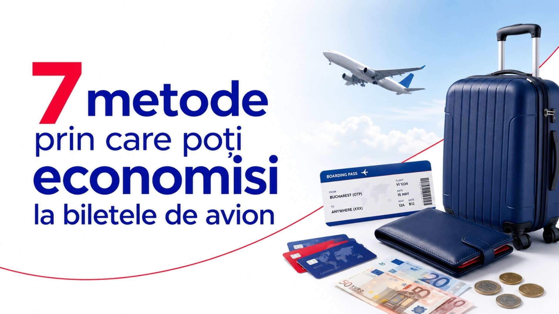 7 metode pentru a economisi la biletele de avion
