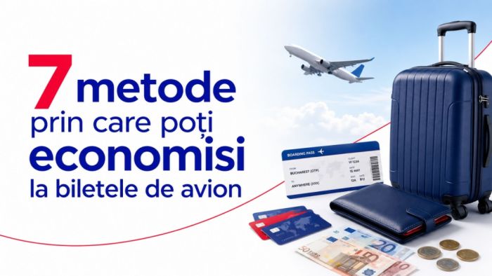 7 metode pentru a economisi la biletele de avion
