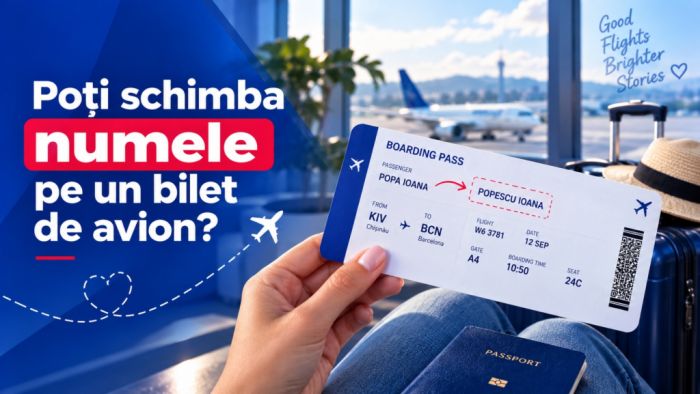 Изменение имени в авиабилете