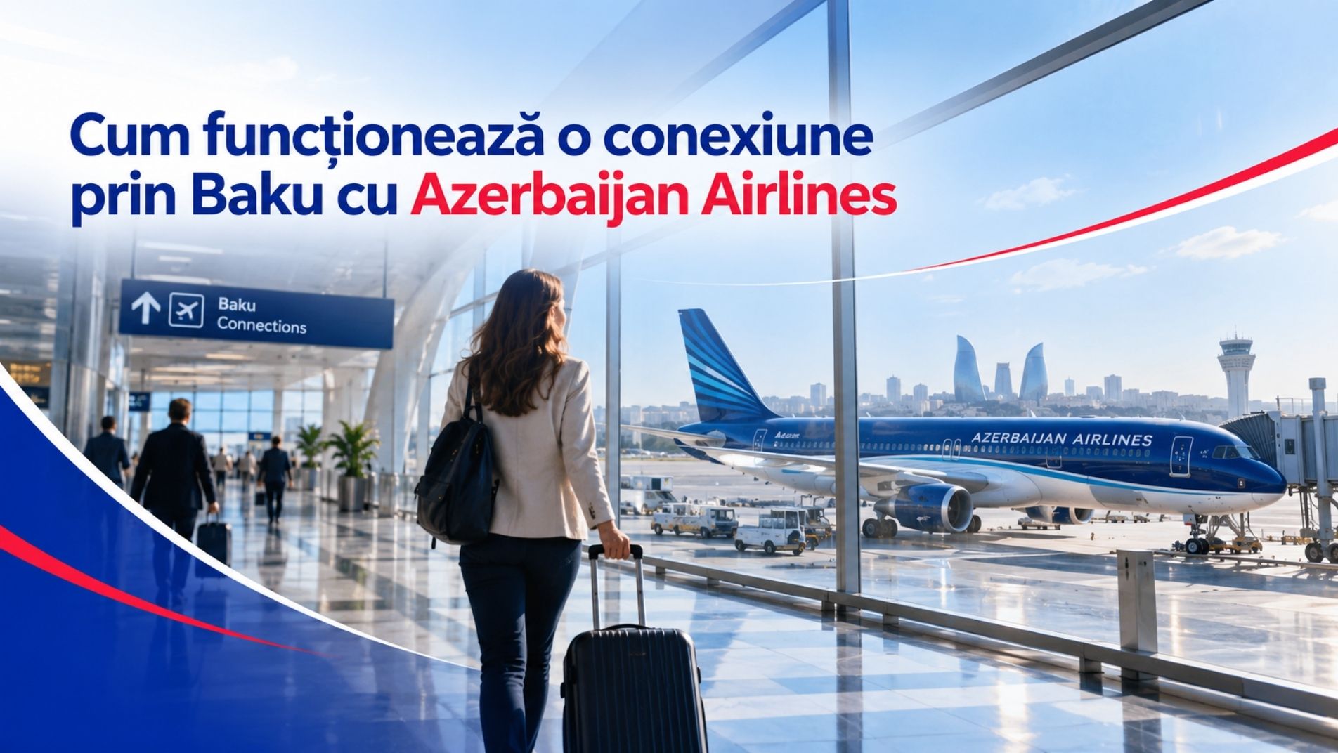 Conexiune prin Baku cu AZAL – Azerbaijan Airlines