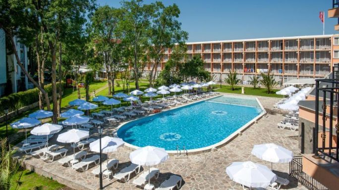 Rezervă Hotel Riva din Sunny Beach, Bulgaria, cu Voiaj International și planifică-ți sejurul într-un mod simplu și organizat.
