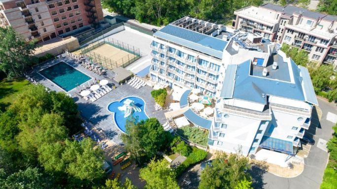 Rezervă Aquamarine Hotel din Sunny Beach, Bulgaria, cu Voiaj International și planifică-ți sejurul într-un mod simplu și organizat.