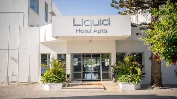 Rezervă Liquid Hotel Apartments, Ayia Napa, Cipru, cu Voiaj International și planifică-ți sejurul într-un mod simplu și organizat.