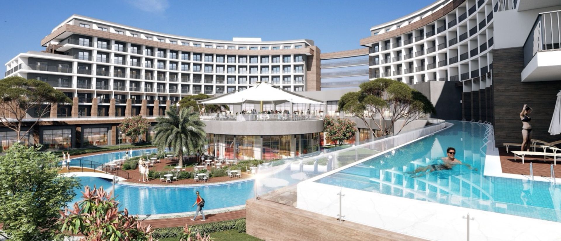 Seaden De Mar Resort & Spa 5★ Анталия — новый отель на берегу моря с бассейном и аквапарком